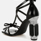 Affluence Jeweled High Heel Sandals