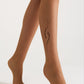 Fantasy Tights Conte Sheen - Flock and Rhinestone Applique