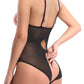 Cupless Lace Lingerie Teddy