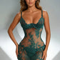 Delicate Lace Underwire Chemise