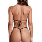 Cupless Swirl Mesh Lingerie Teddy