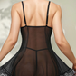 Head Turner Two Tone Lace Babydoll Lingerie
