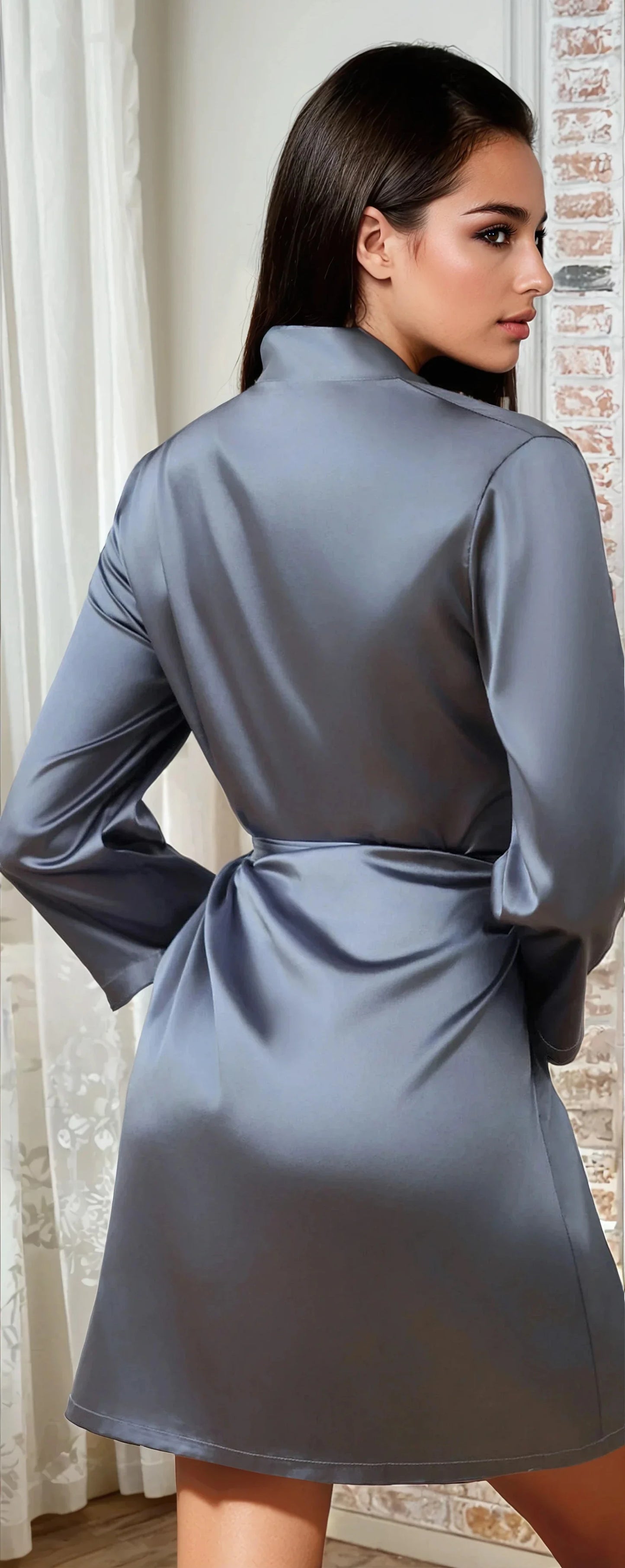 Classic Satin Robe