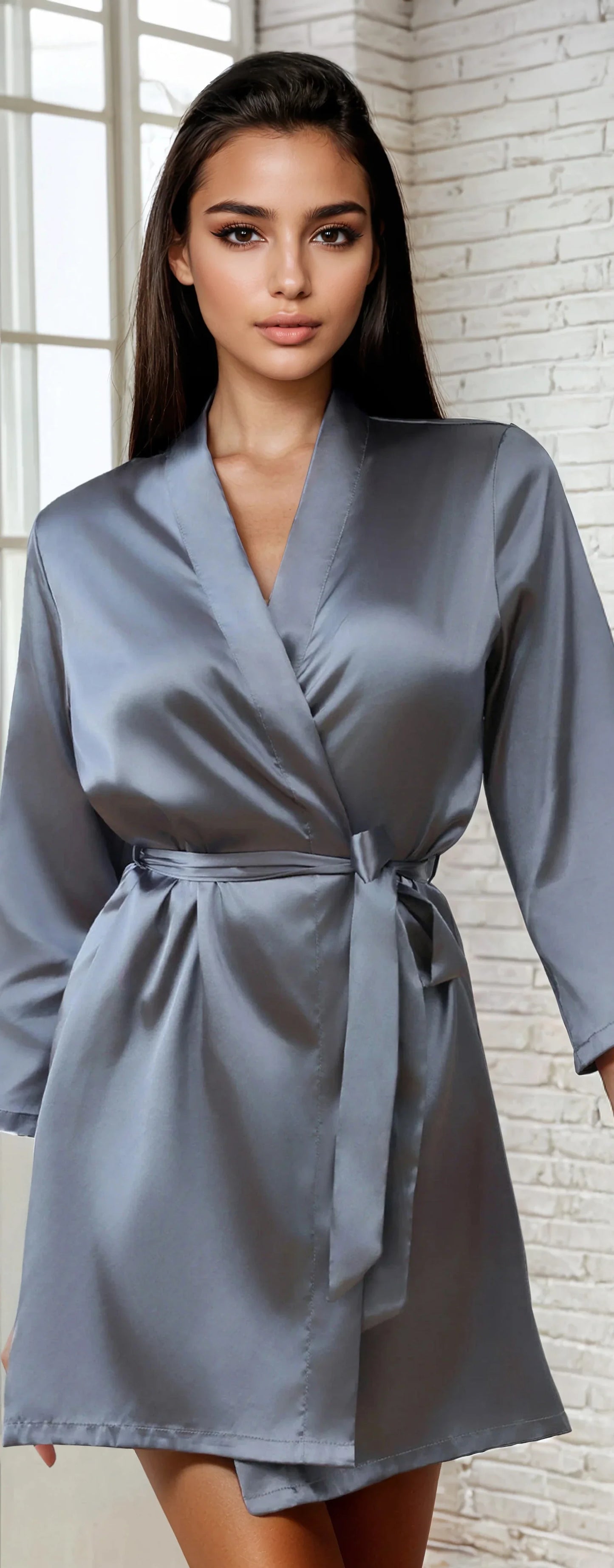 Classic Satin Robe