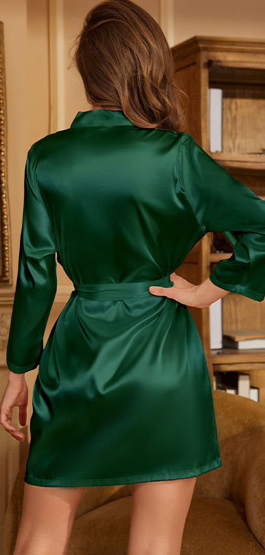Classic Satin Robe