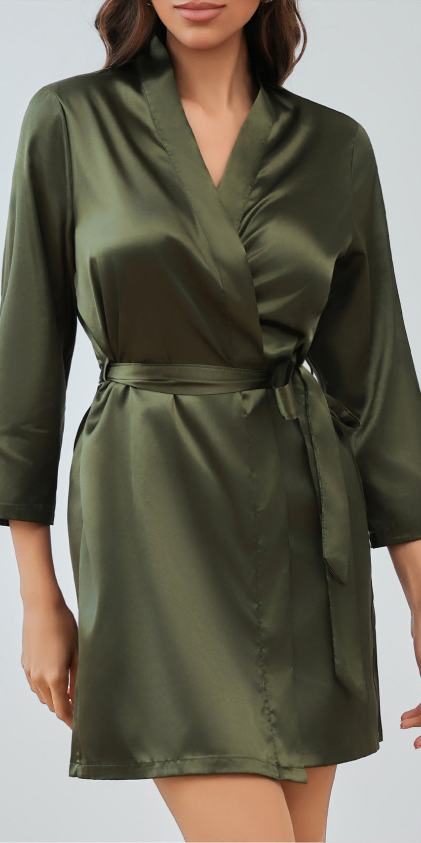 Classic Satin Robe