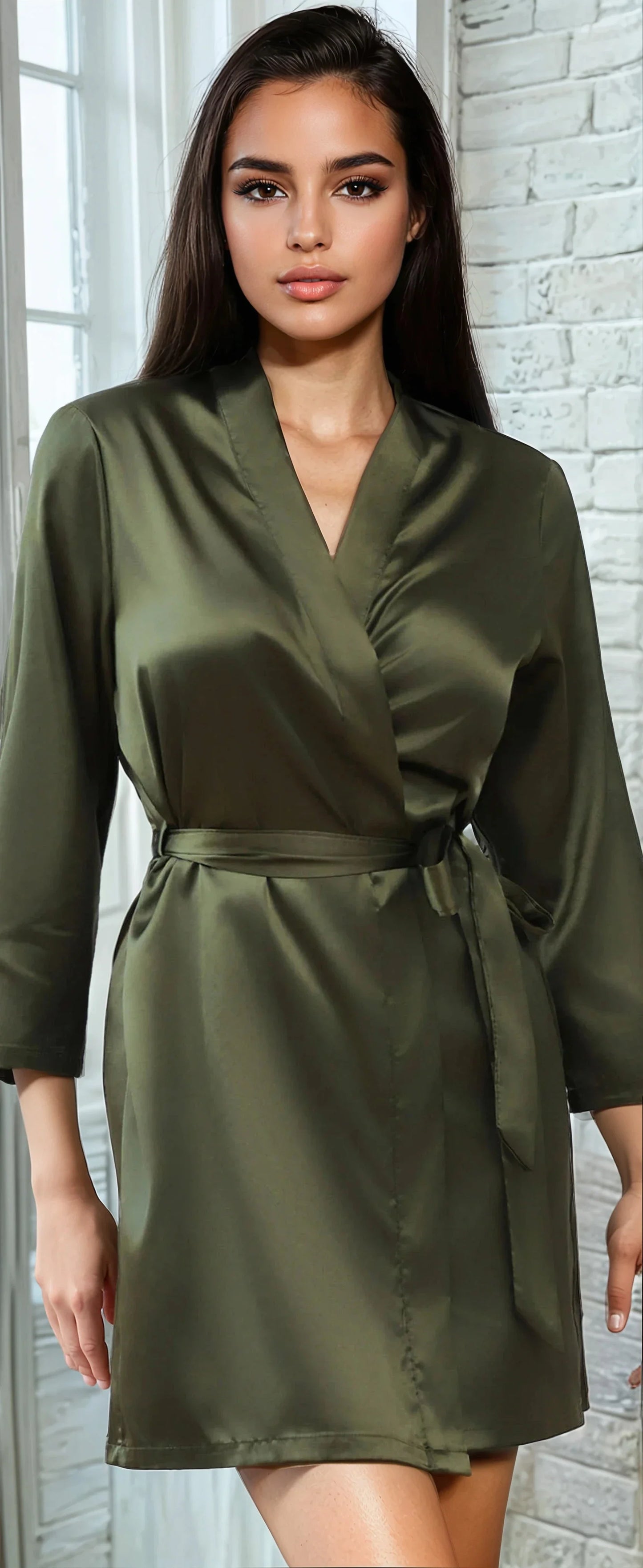 Classic Satin Robe