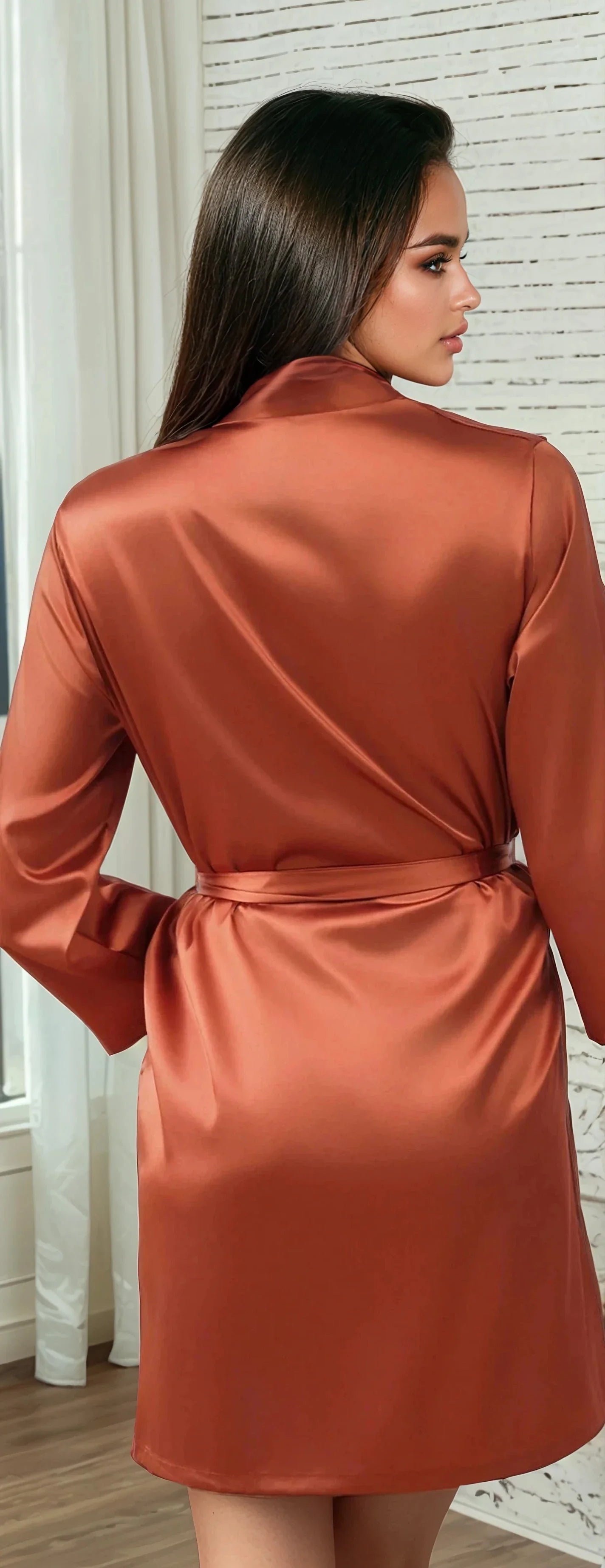 Classic Satin Robe
