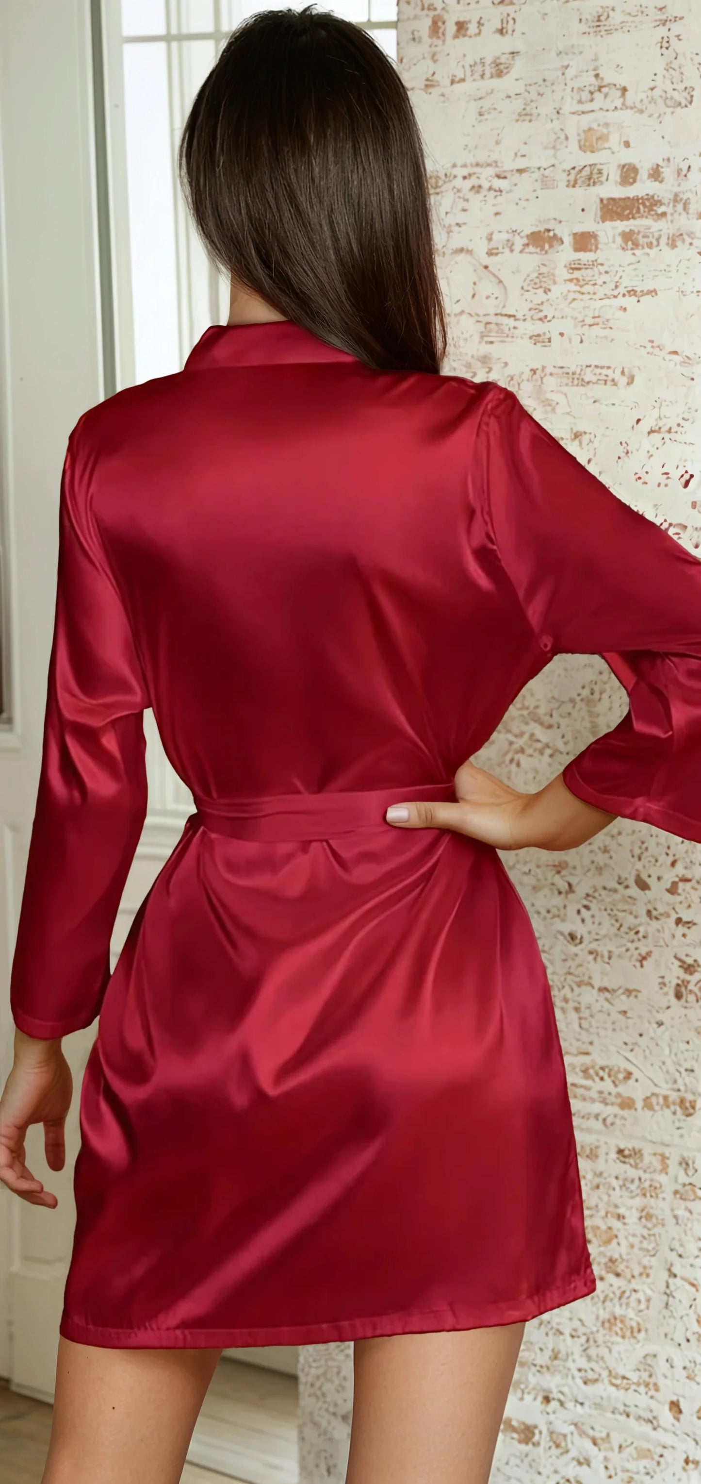 Classic Satin Robe