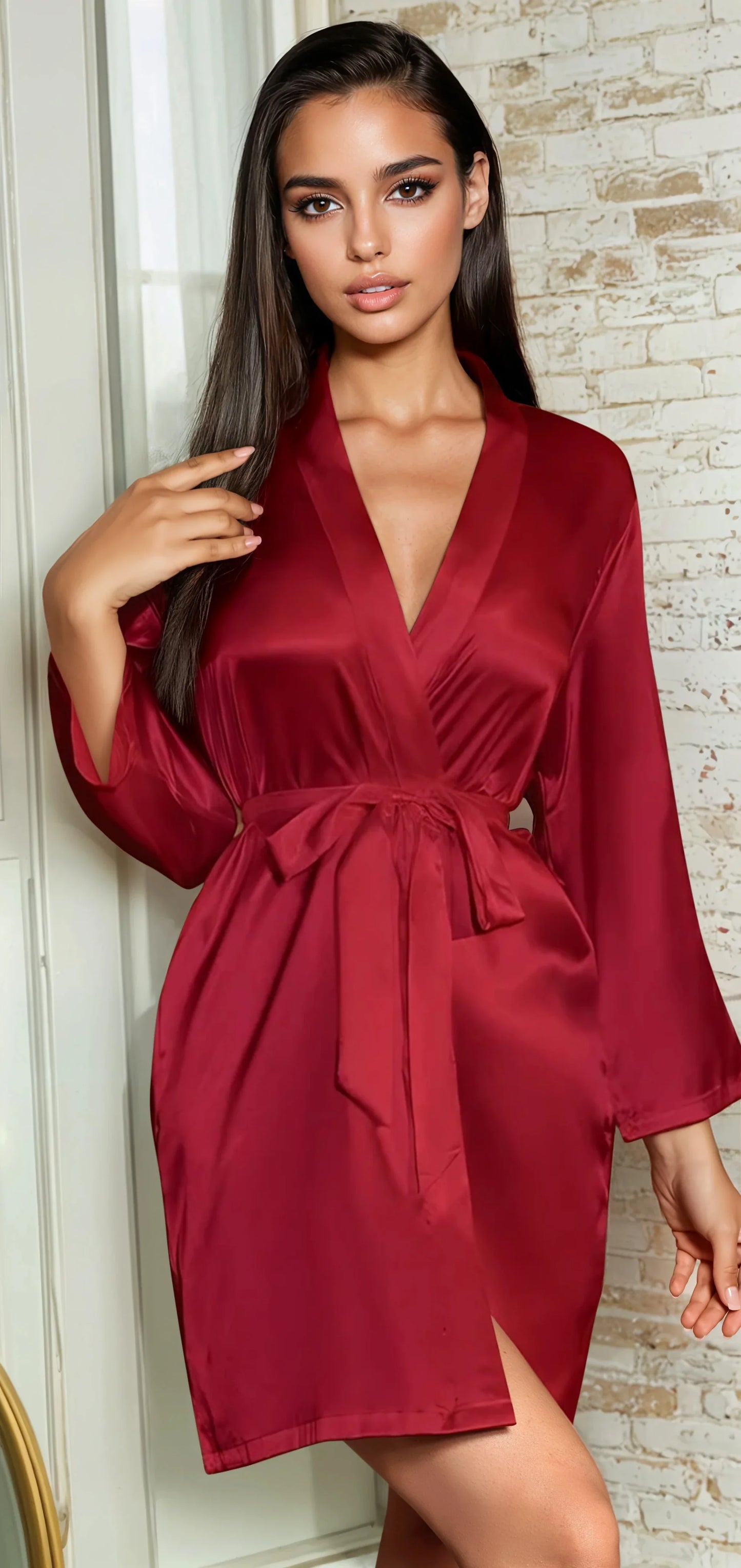 Classic Satin Robe