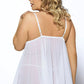 Mesh and Floral Babydoll