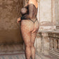Rhinestone Net Bodystocking