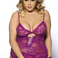 Lace Garter Cami with Wrist Restraints