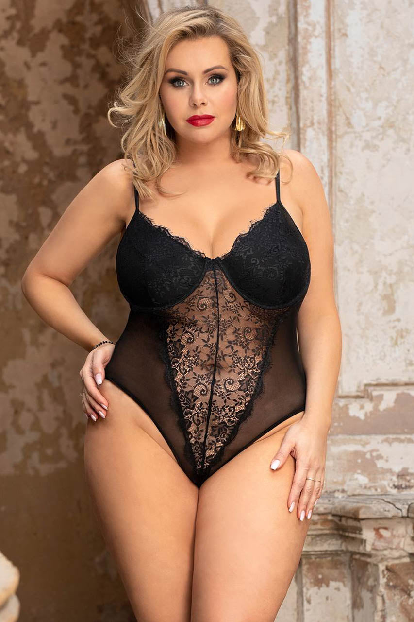 Lace Underwire Teddy