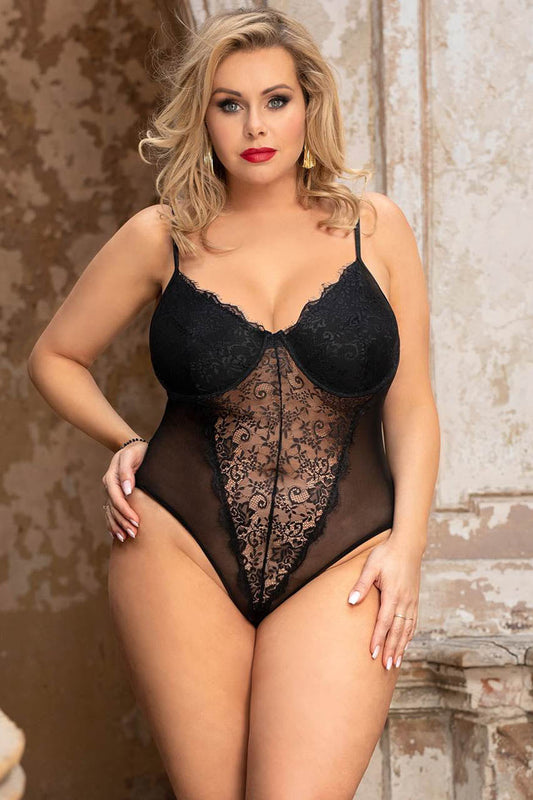 Lace Underwire Teddy