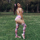 Madisen: Blue and Purple Tie Dye Thigh Highs