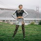 Elle: No Flush Beats This Pair of Diamond Thigh Highs