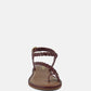 Stallone Braided Flat Sandals