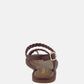 Stallone Braided Flat Sandals