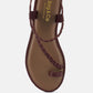 Stallone Braided Flat Sandals