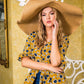 Sunflower Dressing Gown in Gold