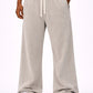 BEIGE PANEL SWEATPANTS