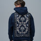 "Saw" Tapestry Appliqué Hoodie
