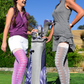 Par 4 - Purple Argyle Thigh Highs