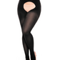 PeekaBoo Lit Black Tights
