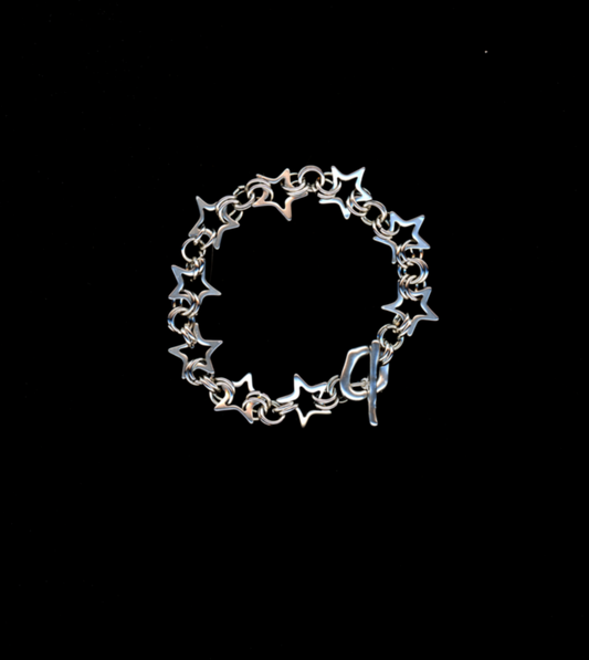 starlight viper - star chainmail bracelet