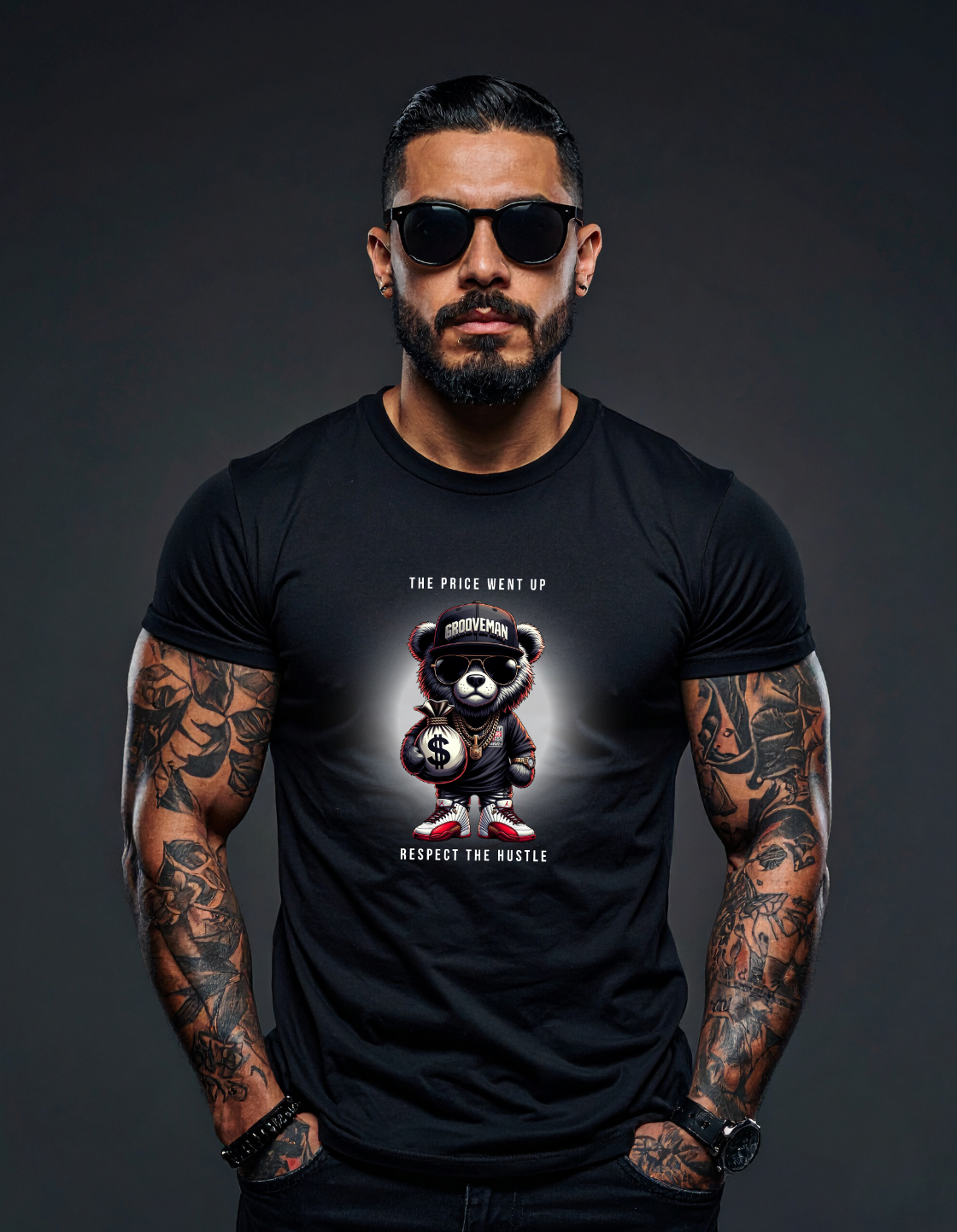 THE PRICE WENT UP — Black Collection T-Shirt