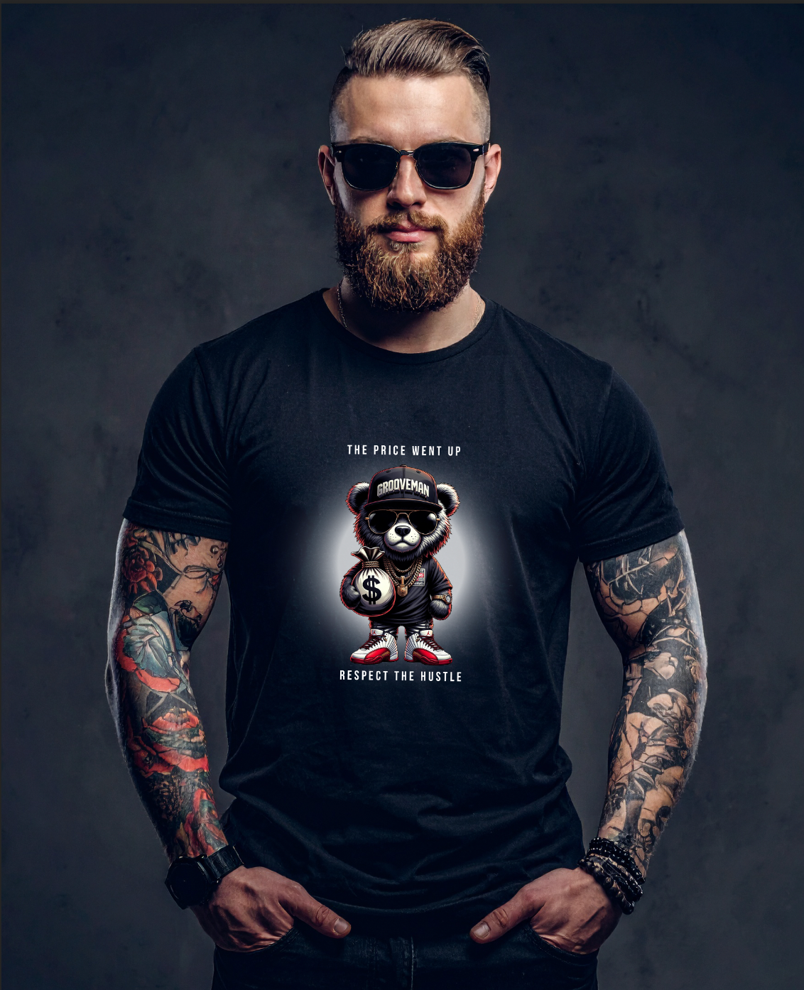 THE PRICE WENT UP — Black Collection T-Shirt