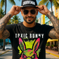 Toxic Bunny Bling Edition – Premium Rhinestone Tee