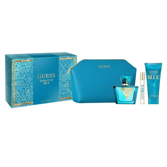 Seductive Blue By Guess For Women EDT Spray (3pc Gift Set)