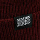 Merino Wool Beanie, Maroon