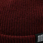 Merino Wool Beanie, Maroon