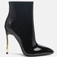 Siren Patent Faux Leather Bootie