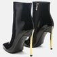 Siren Patent Faux Leather Bootie