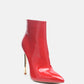 Siren Patent Faux Leather Bootie