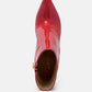Siren Patent Faux Leather Bootie