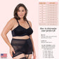 Expandable Cup Wireless Shaper Bra - Black