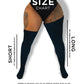 Short and Thick Curvy Thigh-Highs (27 inches)