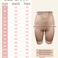 High Waist Light Shaping Bike Short | Satin 4-Way Stretch with Built-In Panty