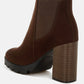 Sonia Block Heeled Chelsea Boots