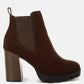 Sonia Block Heeled Chelsea Boots
