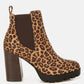 Sonia Block Heeled Chelsea Boots
