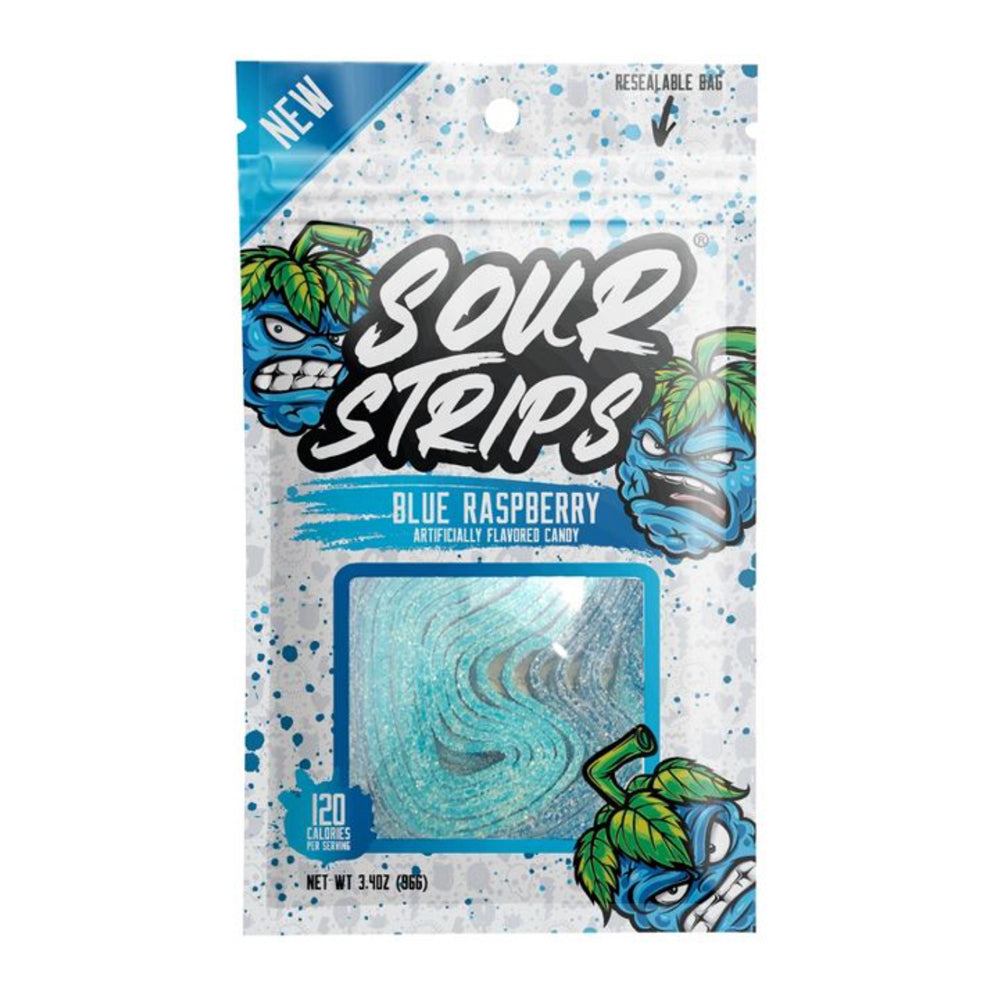 Sour Strips Blue Raspberry (3.4oz)