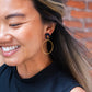 Amelia Earrings - Tortoise