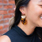 Harper Earrings - Tortoise