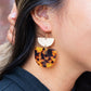 Harper Earrings - Tortoise